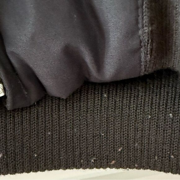 Members Only Collared Bomber Jacket Gray Lightweight Full Zip Flap Pocket Men 42 - Picture 4 of 10